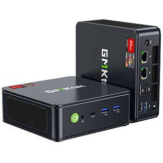 GMKtec Gaming Mini PC Ryzen 7640HS (Beats 6800H/6800U) 16GB DDR5 512GB NVMe SSD Dual NIC LAN 2.5GbE /WiFi 6E BT5.2 /USB4 Desktop Computers Office Home M6 Ultra - Amazon product rated Grade B