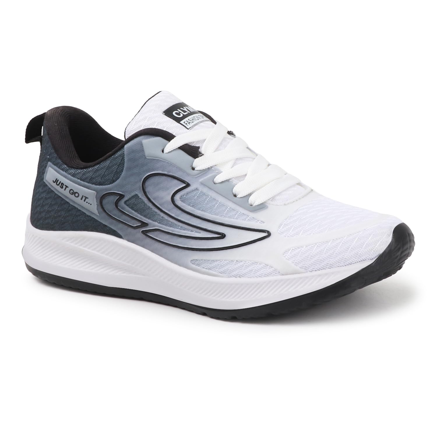 clymb Men's Urban2 Grey Mesh Lace-Ups Walking/Outdoor/Gym & Traning/Running Sports Shoes-picture-36