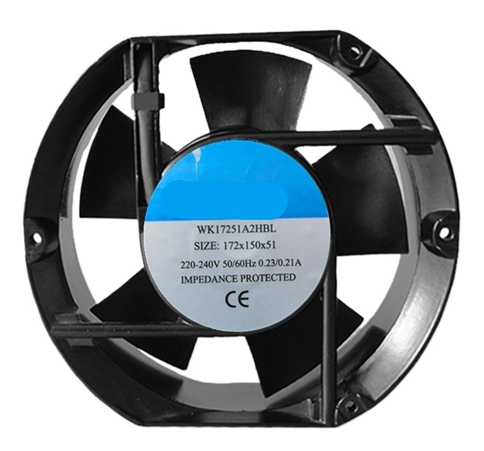 OKEWGHFL WK17251A2HBL 220-240V 0.23/0.21A 17251 172 * 51mm COOLING FAN