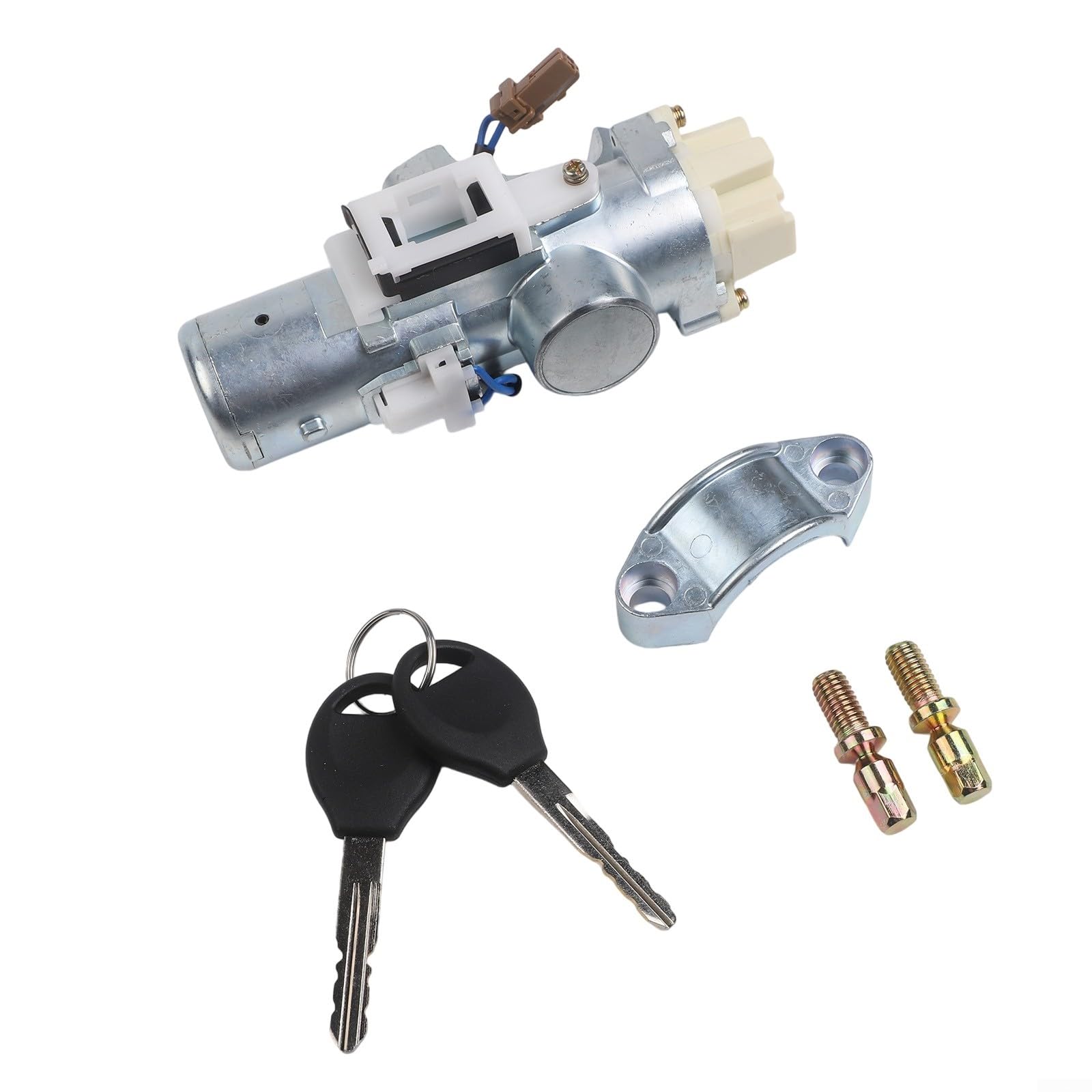 Interrupteur de verrouillage d'allumage D8700JD000 pour Nissan pour Qashqai J10 2007–2014 Ajustement direct avec deux clés de style d'origine