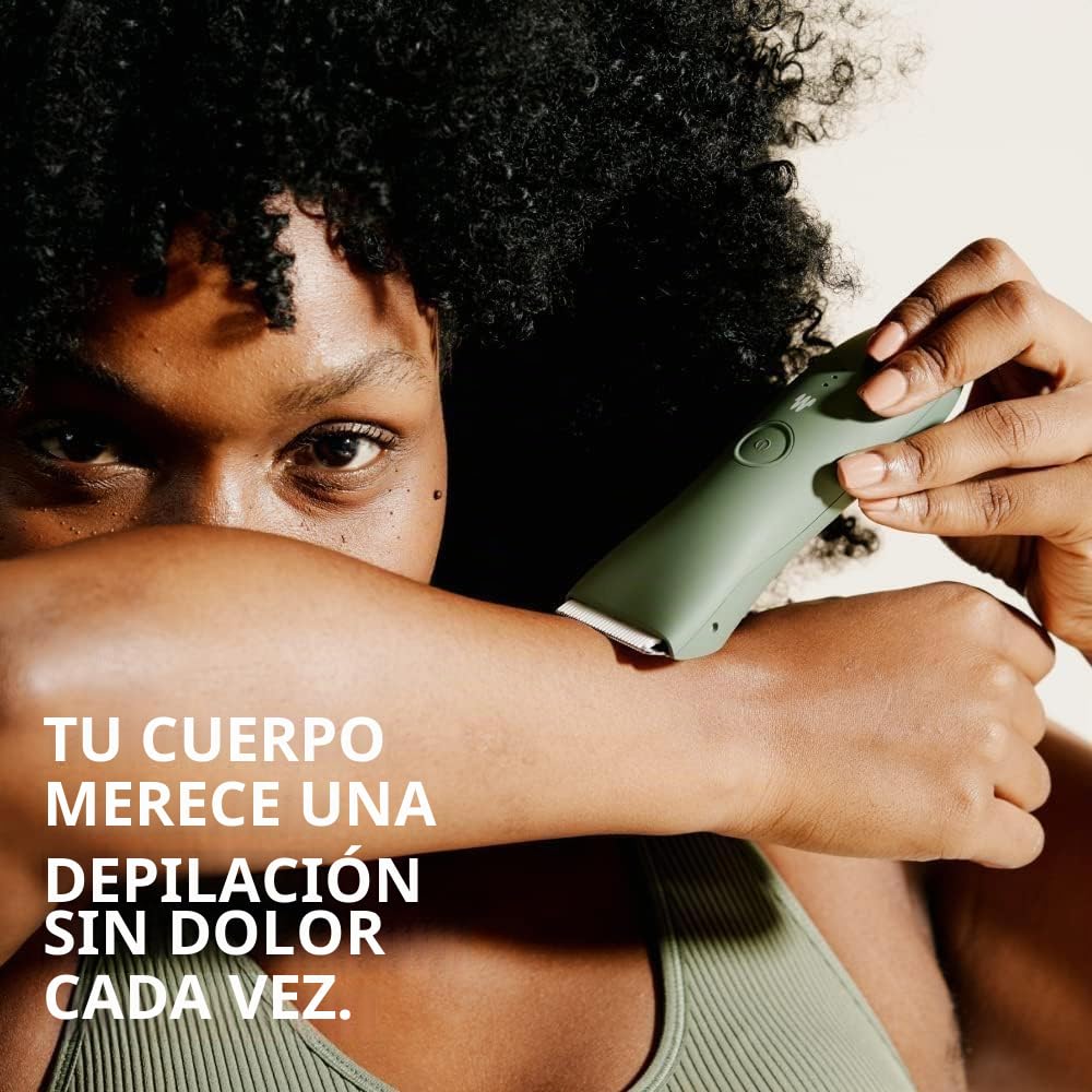 Meridian The Starter Package - Recortadora de pelo corporal para hombre con 1 cuchilla de repuesto, resistente al agua