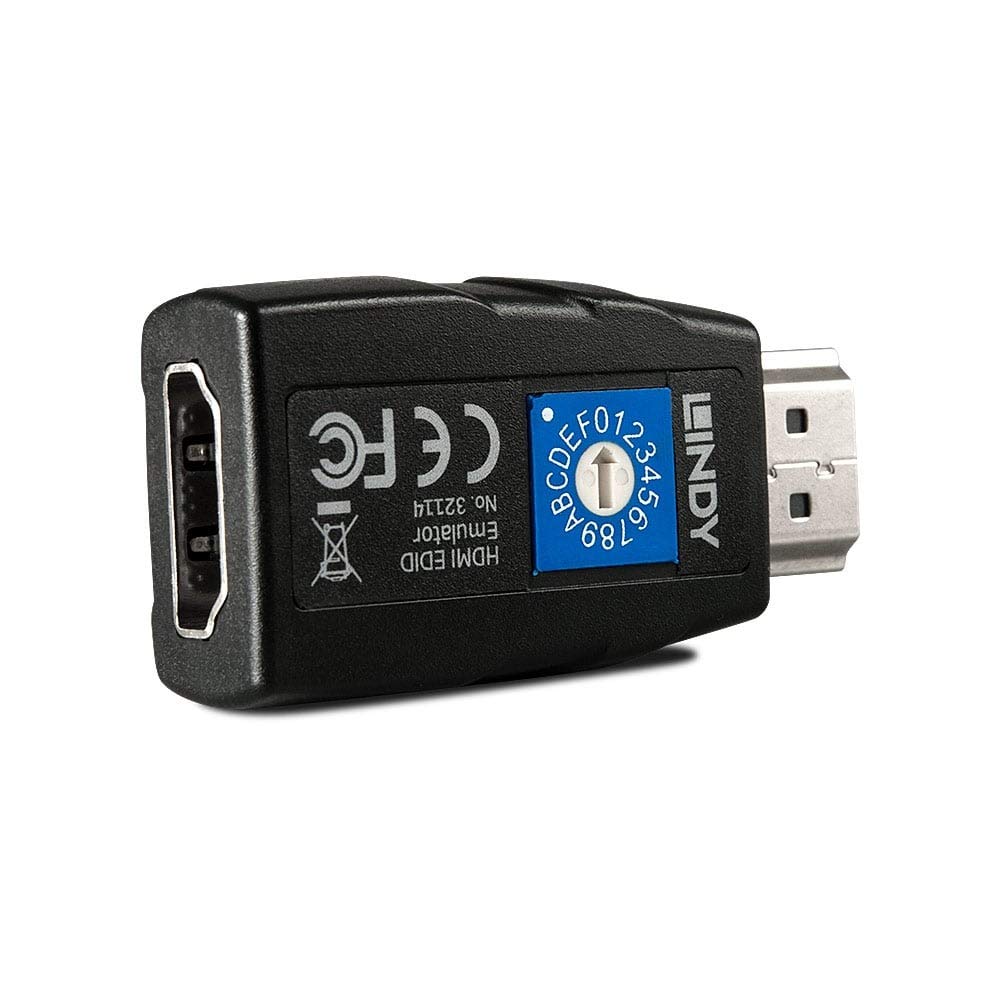 LINDY 32114 Emulator HDMI 2.0 EDID, HDCP 2.2