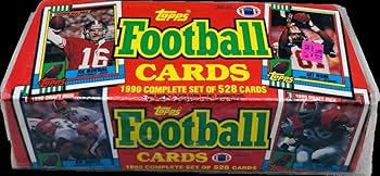 Amazon.com: 1990 Topps NFL Football Factory Sealed Complete