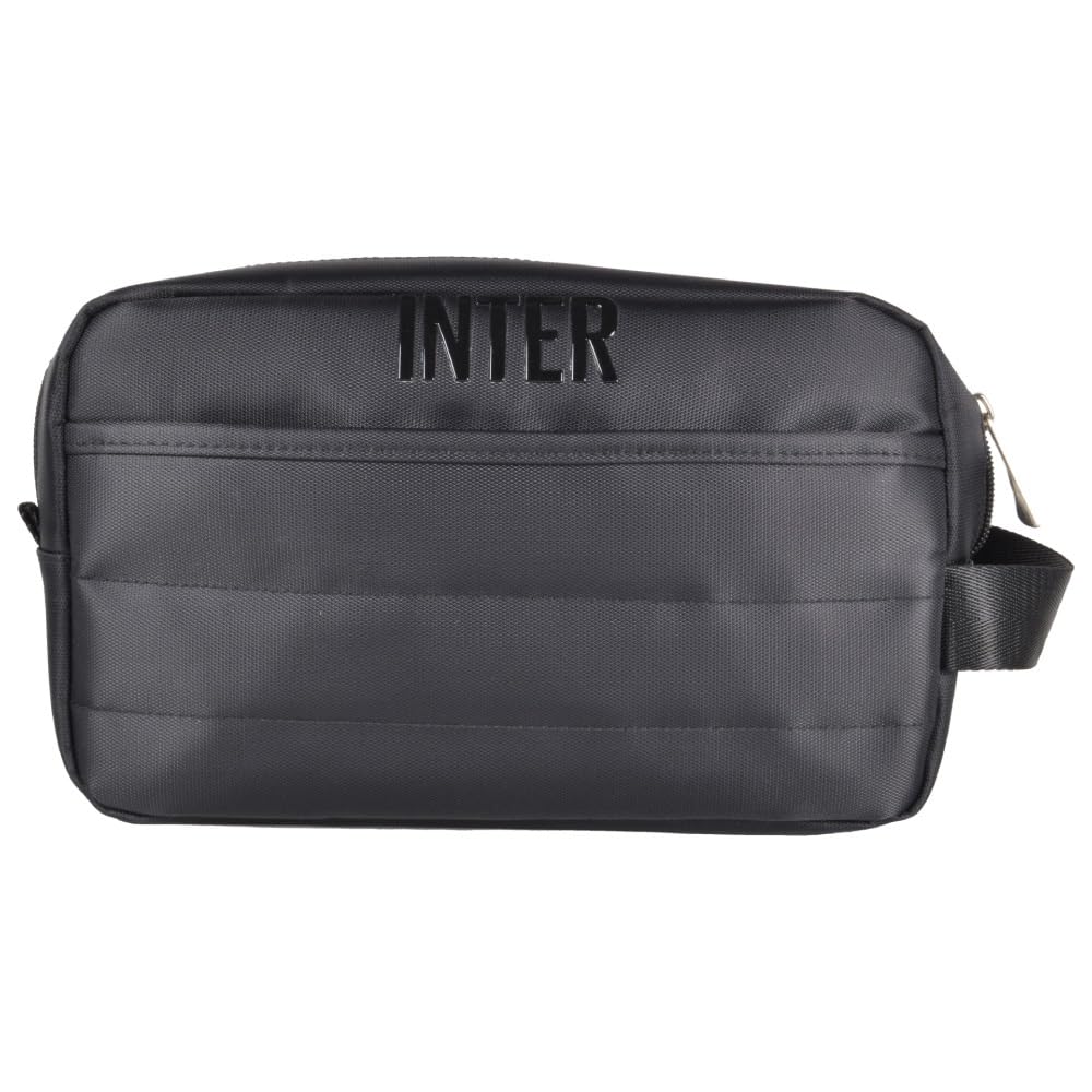 Inter Pochette travel con due zip 50% NY 50% PVC Prodotto Ufficiale 153615