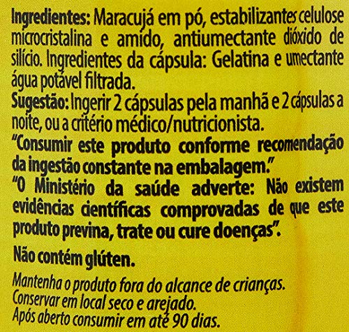 Maracujá (Passiflora) 500mg Fitoway - 60 Cáps, Fitoway