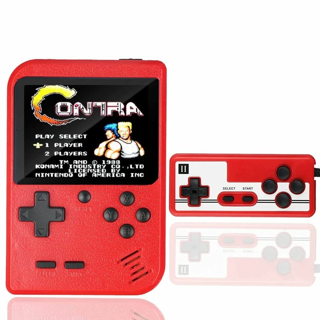 Onyxtron Kid's Special 2023 Classic Retro Video Gaming Player Colorful LCD Screen USB Rechargeable Portable TV Video Game with 400+ Old Games Best Toy Gift with Remote Best Toy Gift