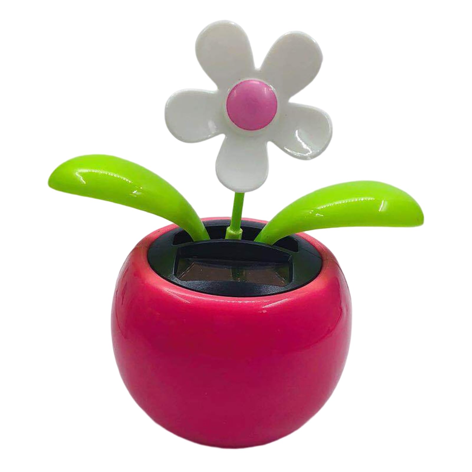 ulafbwur Vehicle Ornament Car Ornament Funny Solar Powered Cartoon Vibrant Ornamental Decoration Gifts Automobile Dashboard Dancing Flower Swinging Toy for Car Dashboard Ornament