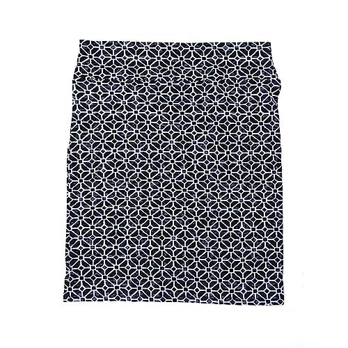Lularoe Cassie h XXX-Large 3XL Geometric Black White Womens Knee Length Pencil Skirt fits Sizes 24-26 3XL-261-B