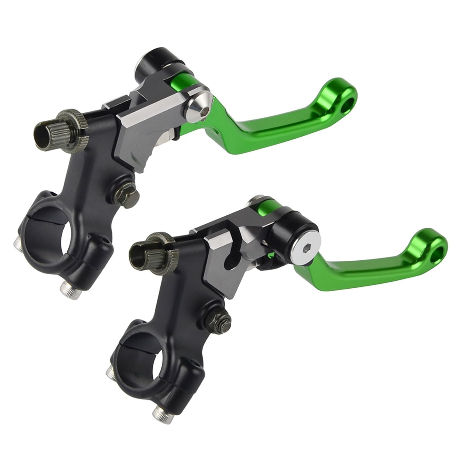 Zestaw linki sprzęgła motocykl Pasuje do Kawasaki KLX250 1979-1980 KX 60 80 125 250 400 450 KE KD KDX CNC Shorty zestaw dźwigni hamulca i sprzęgła(J)