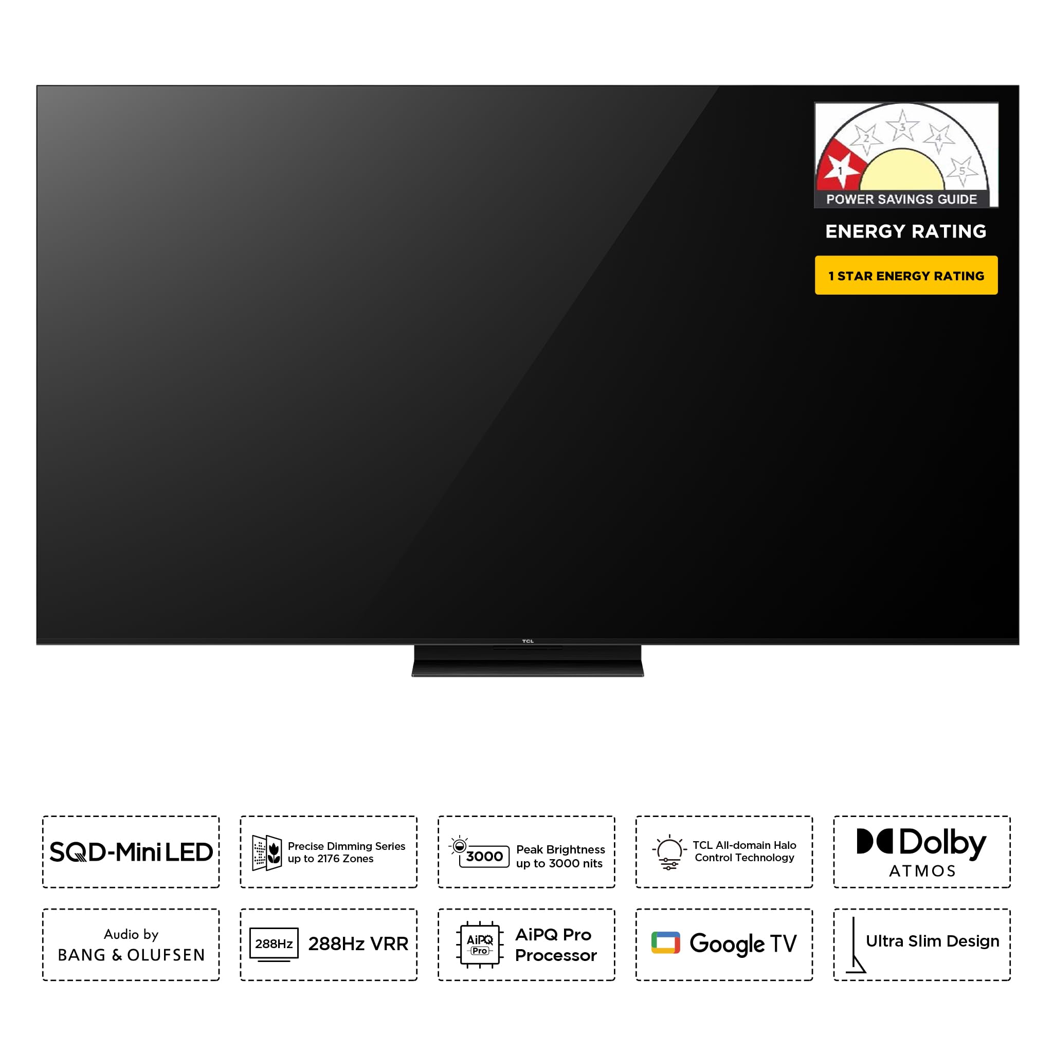 TCL 55-Inch 4K Mini LED Smart TV - Immersive Gaming & Sound -2