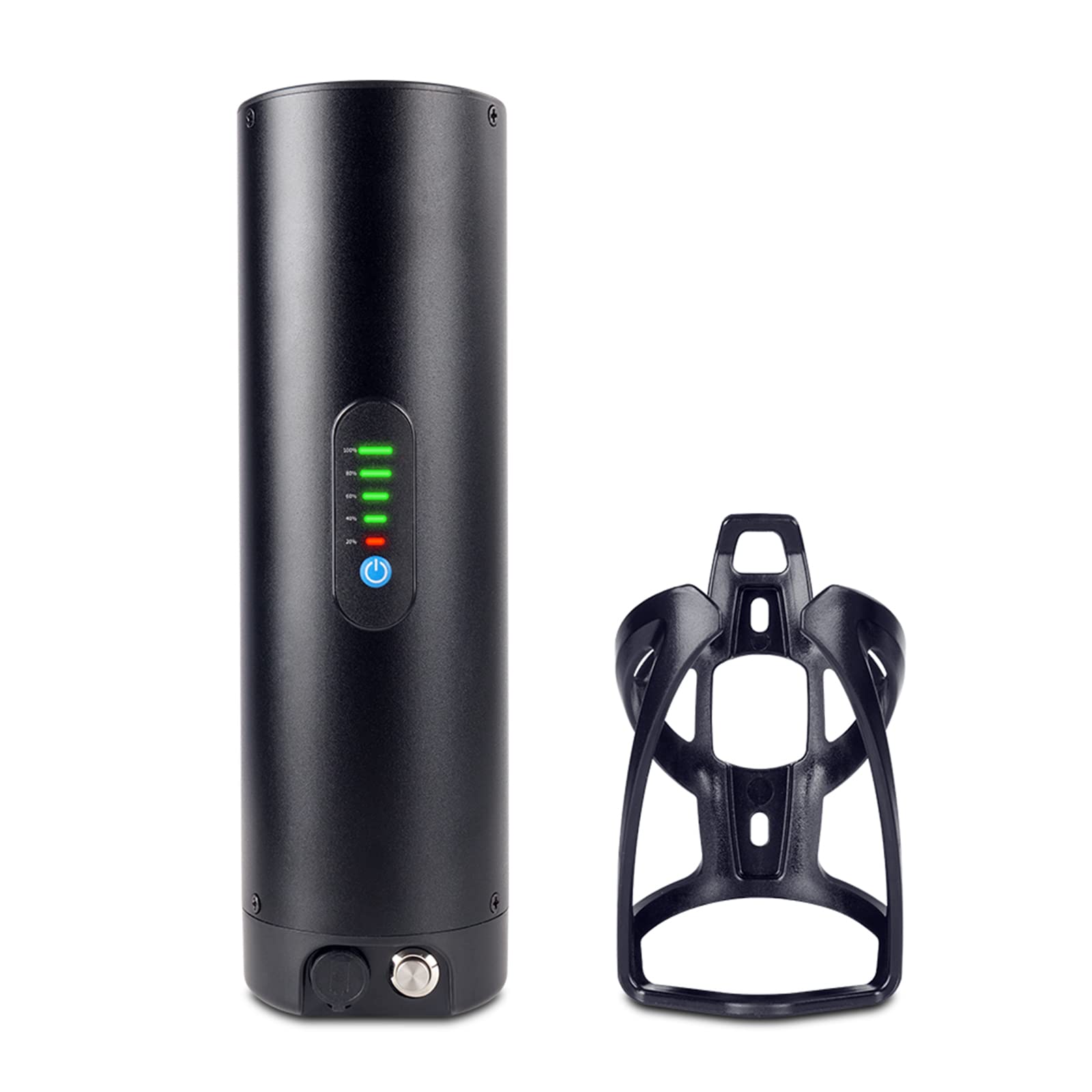 Batería PANDA CYCLE para bicicleta eléctrica, 36 V, 10,5 Ah, Li-Ion, BMS, para motor de 250 W – 500 W, bicicleta eléctrica, Pedelec Down, botella de tubo, celdas eficientes, botella mini, batería para