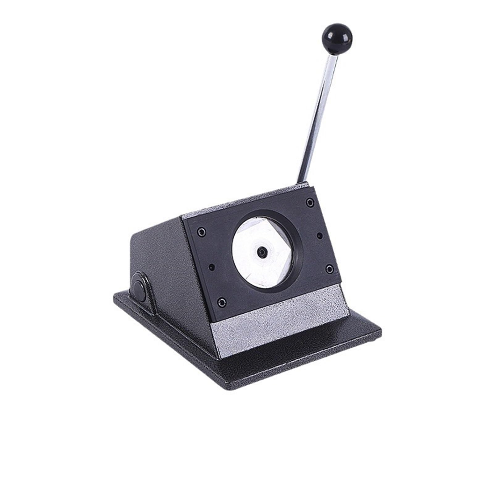 NGTFDCP Badge Machine, Graphic Punch Round Die Cutter Badge Button Maker 50mm Manual Cutting Size 58mm DIY Crafts(58mm)
