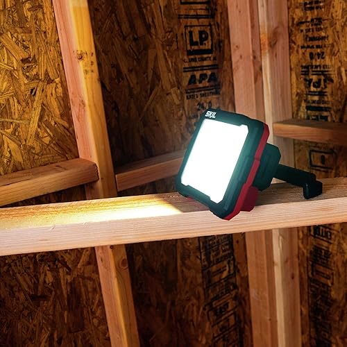 Miniatura 2 de SKIL PWR CORE 12 - Luz de inundación de 12 V, solo herramienta, batería y cargador no incluidos, LH5533-00, rojo