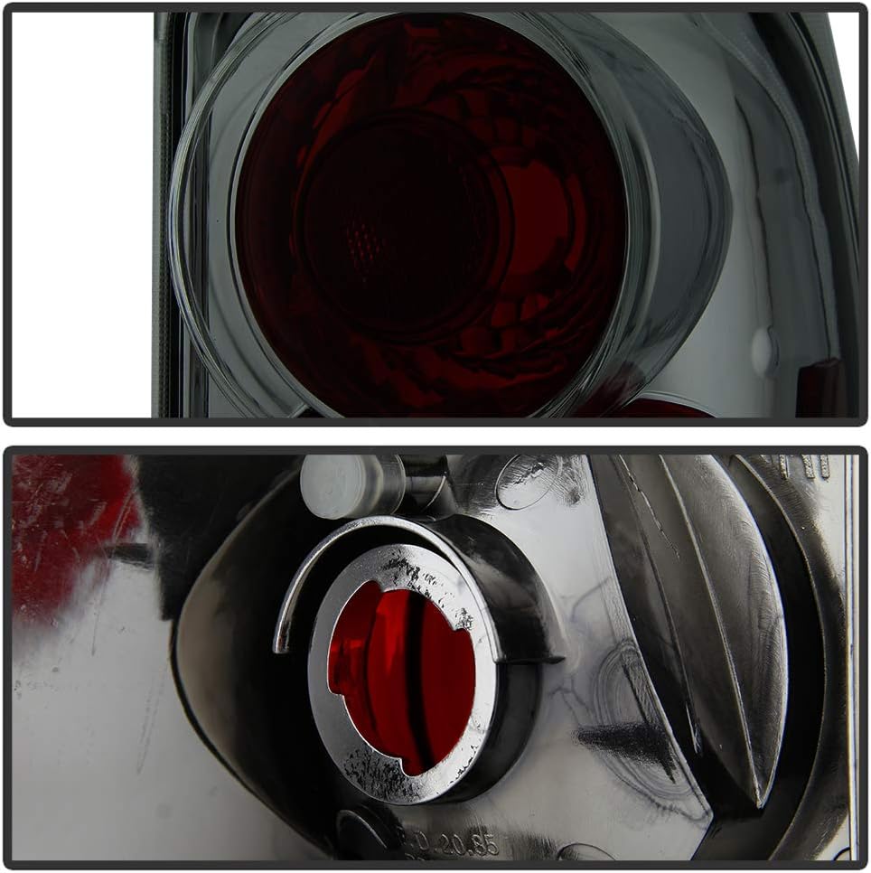 ACANII - For 1995 1996 1997 Ford Explorer Smoked Lens Rear Tail Lights Brake Lamps Pair Driver & Passenger Side
