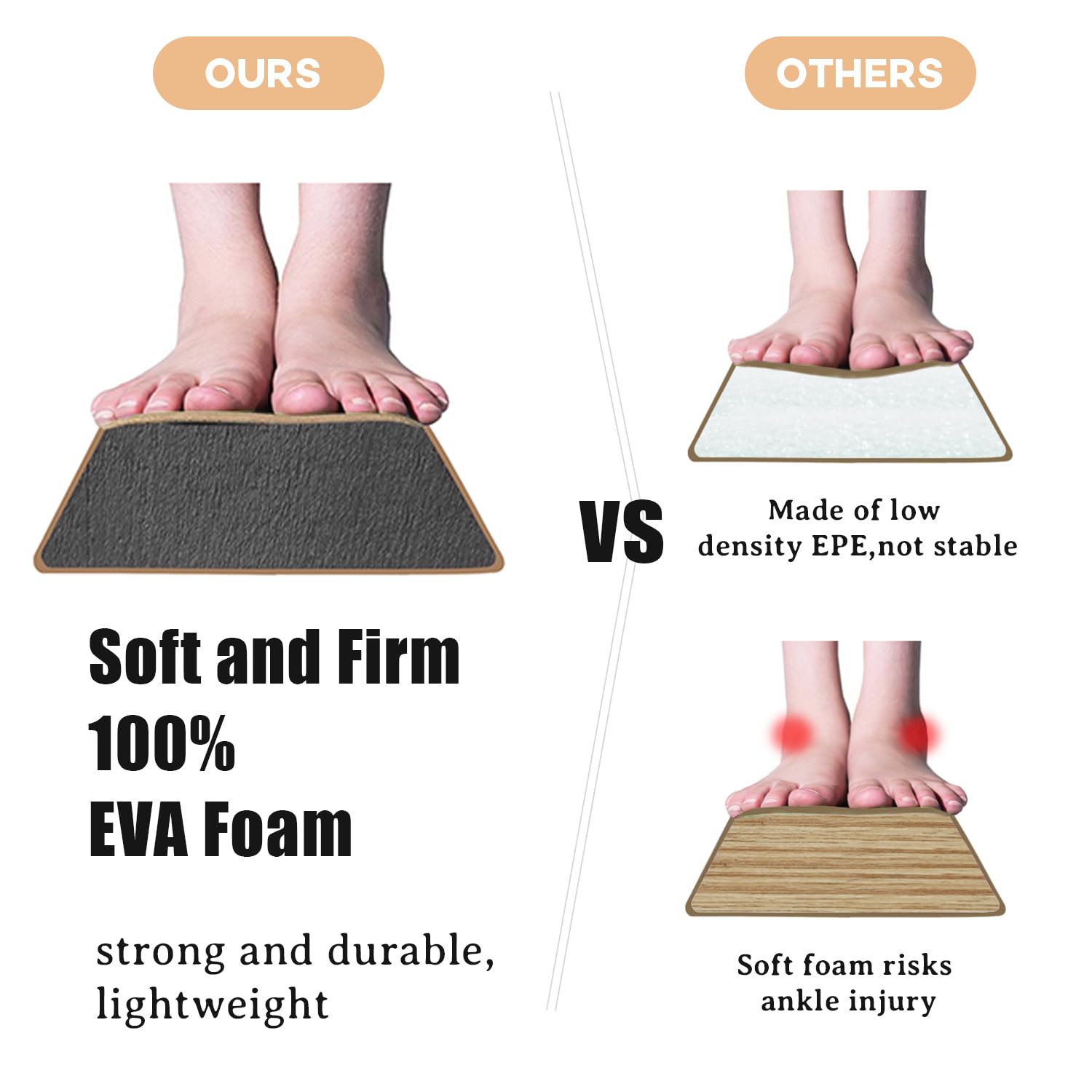 Viga de Equilibrio Gimnasia 300 cm, Barra de Gimnasia Plegable Portátil para Entrenamiento con Base de Goma Antideslizante para Niños, Principiantes y Gimnastas Profesionales