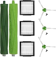 Vista 1 de Piezas de repuesto compatibles con iRobot Roomba E&i Series i7 J7 i3 i4 i7+ Plus i3+ i4+ i6 i6+ i8 i8+ E5 E6 j7+ Plus, 2 cepillos de goma