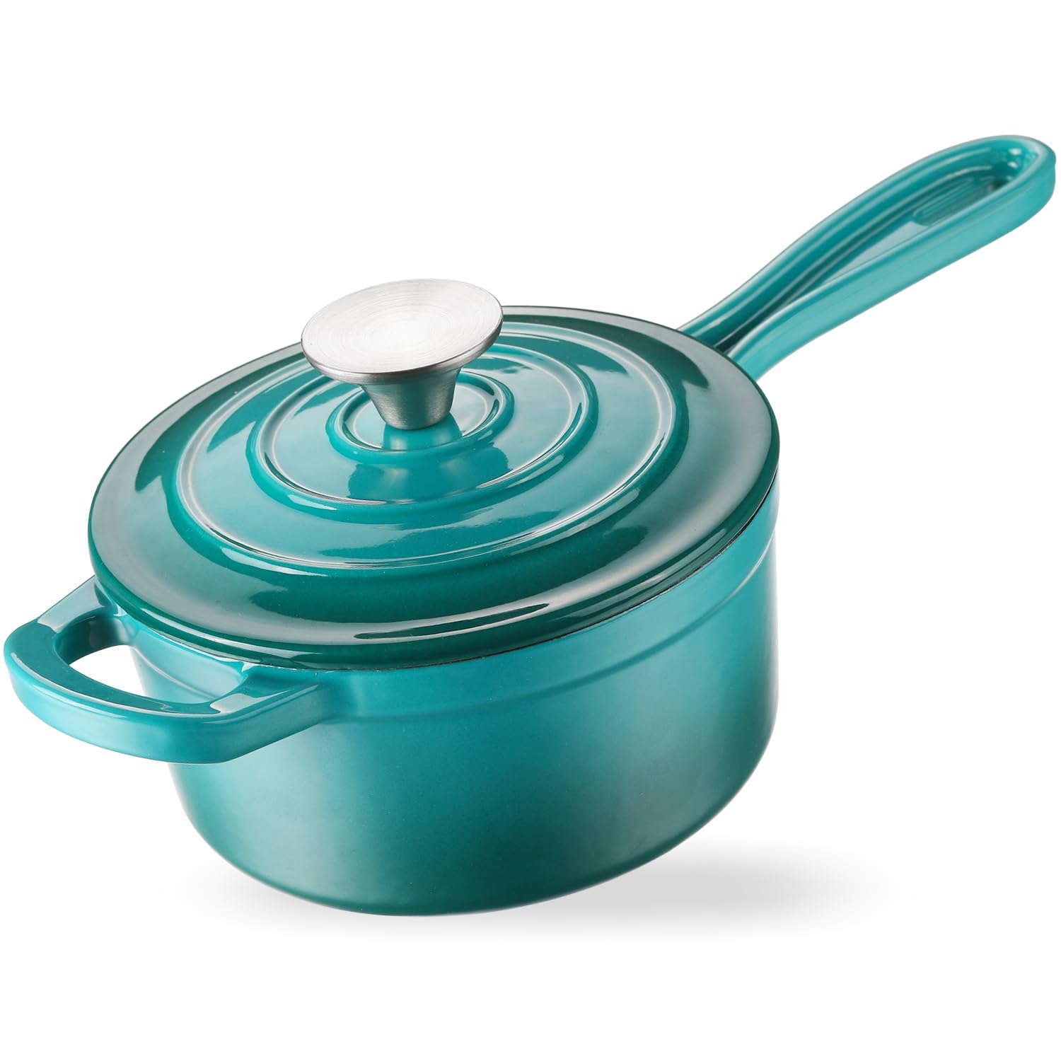 NSIRONS Enameled Sauce Pan Blue Green