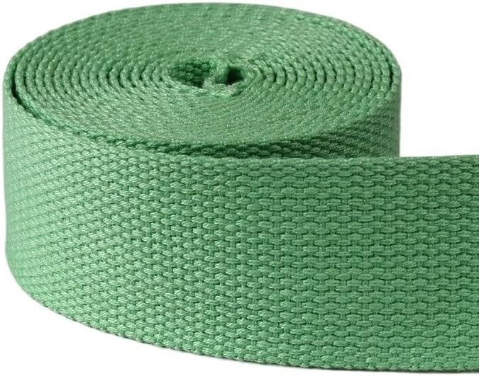 Miniatura 4 de Cinta de lona de algodón para Bolso, 16.4 ft, 1.260 in, Novedad Heavy Cotton Webbing (Color  Gris claro)