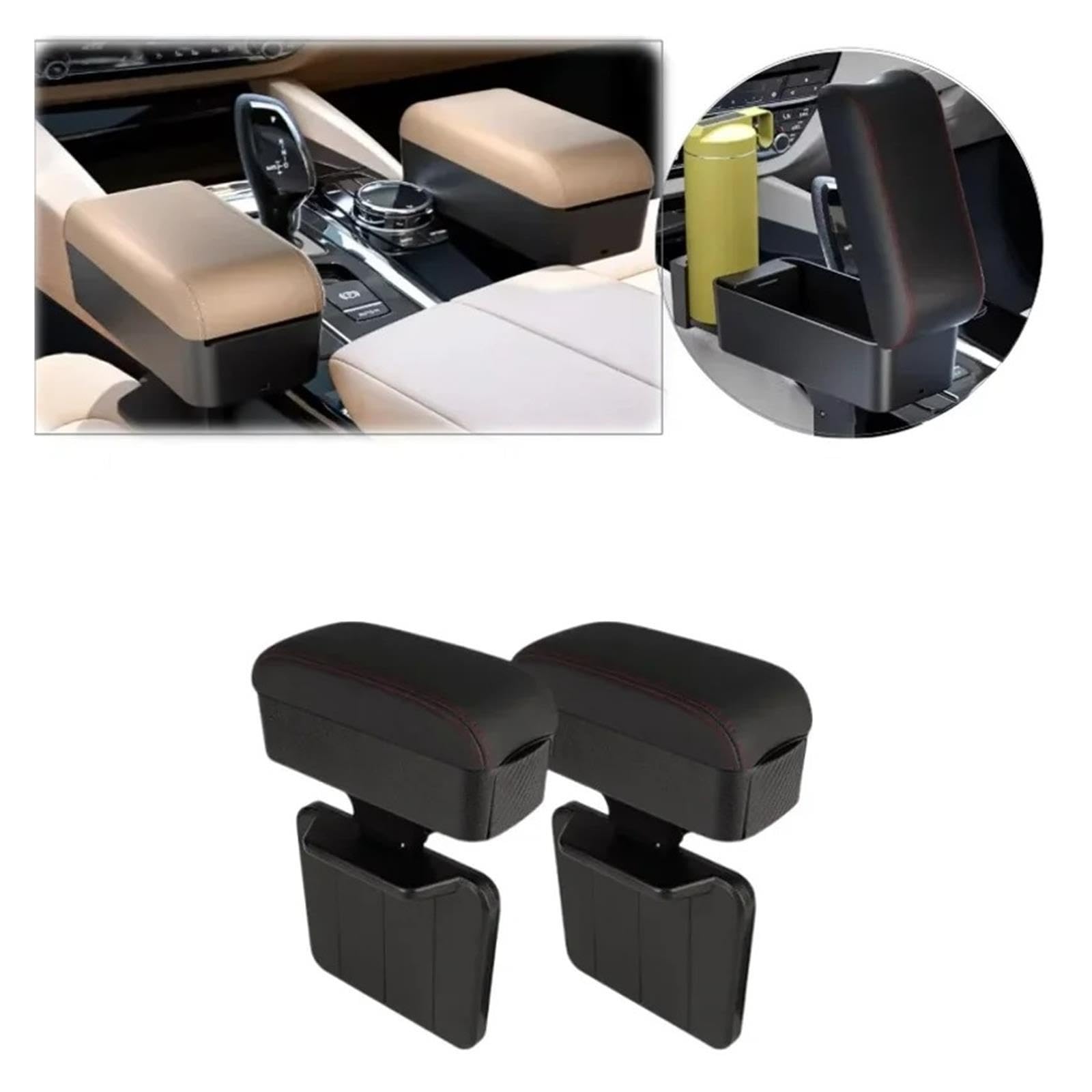 Organizador Almacenamiento Consola Central Caja Reposabrazos Coche