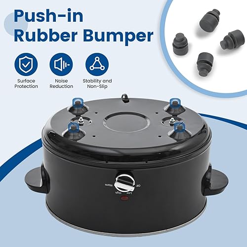 Miniatura 6 de KOOC Patas de goma para olla de cocción lenta KOOC 5QT 7QT y 8.5 QT