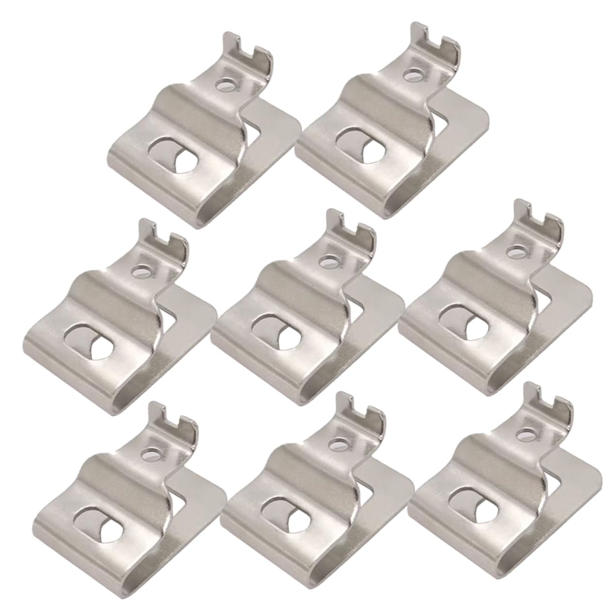 Tofficu 4 Set Fibbia Della Vita Utensile Cintura Porta Trapano Cintura Di Lavoro Chiave Gancio Ganci Per Cintura Degli Attrezzi Porta Clip Da Cintura Acciaio Inossidabile Argento 8 Pezzi*4
