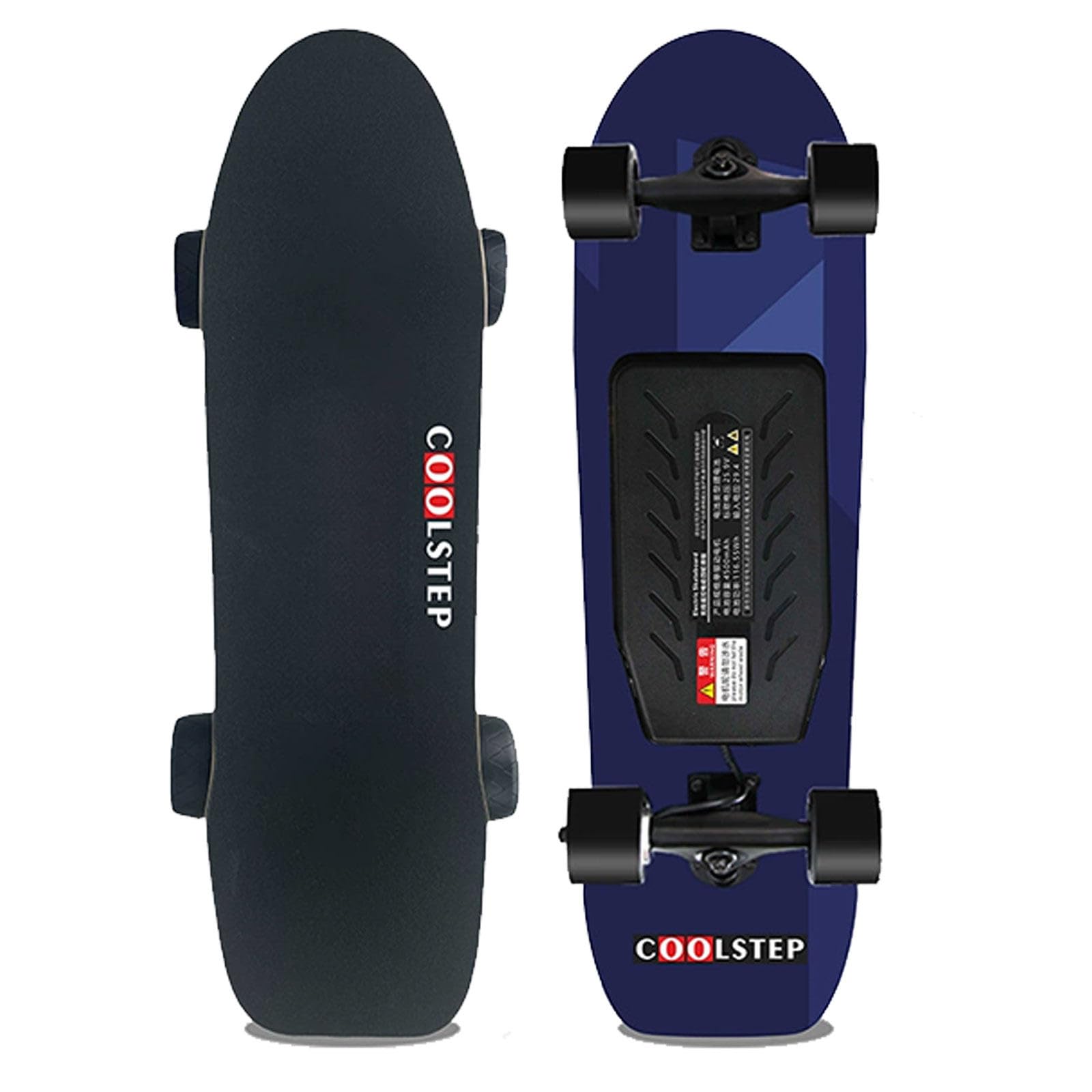 GLWABOMARS Electric Skateboard with Remote, 800W Electric Longboard, 26 Mph Top Speed & 16 Miles Range, Max Load 300lbs, Safety Sandpaper, Suitable for Adults & Teens Beginner Singledrive-D