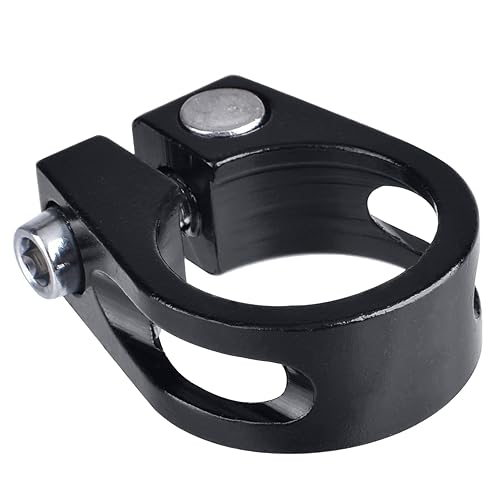 Azarxis Bike Seat Post Clamp Aluminum Alloy Quick Release Bicycle