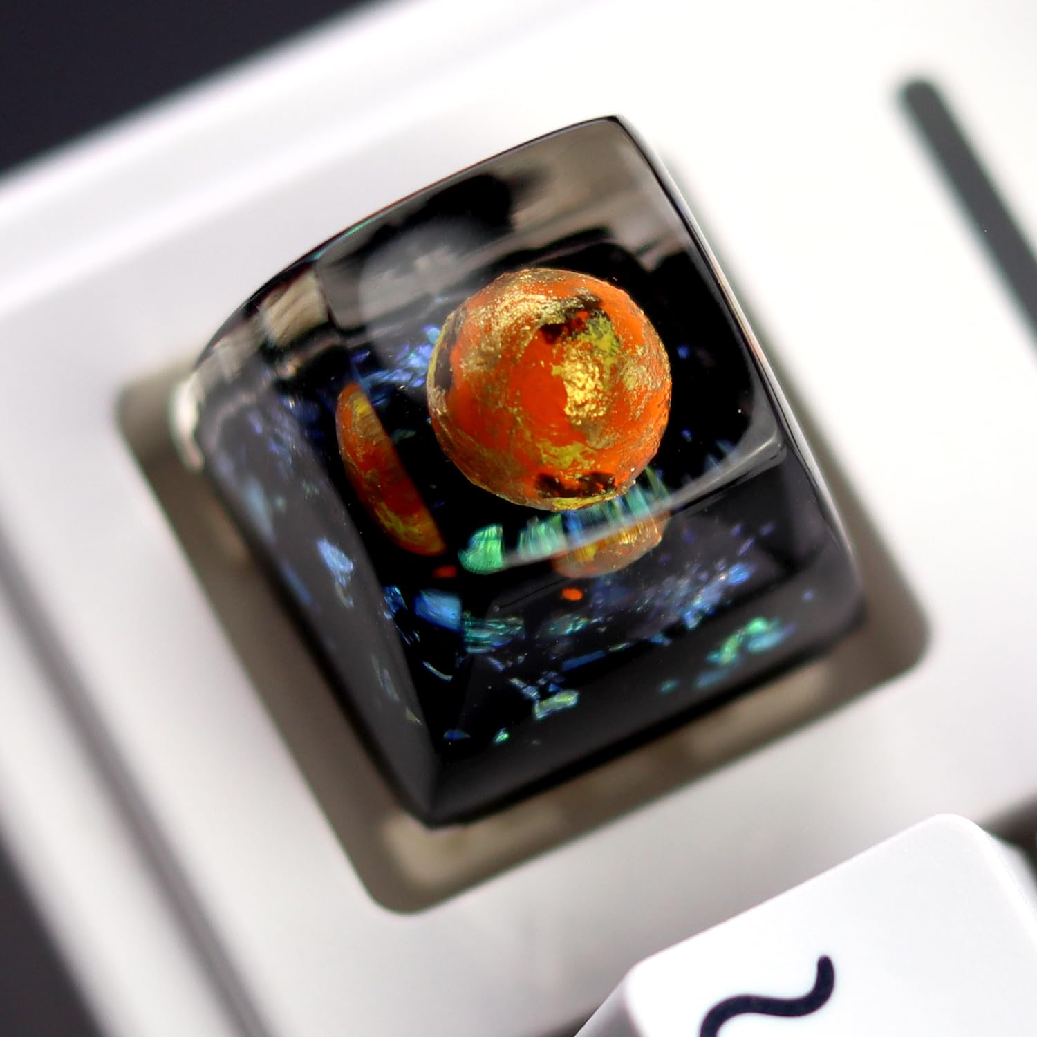 Venus Planet Galaxy Keycaps Artisan Keycap Esc R1 SA Profile 1U