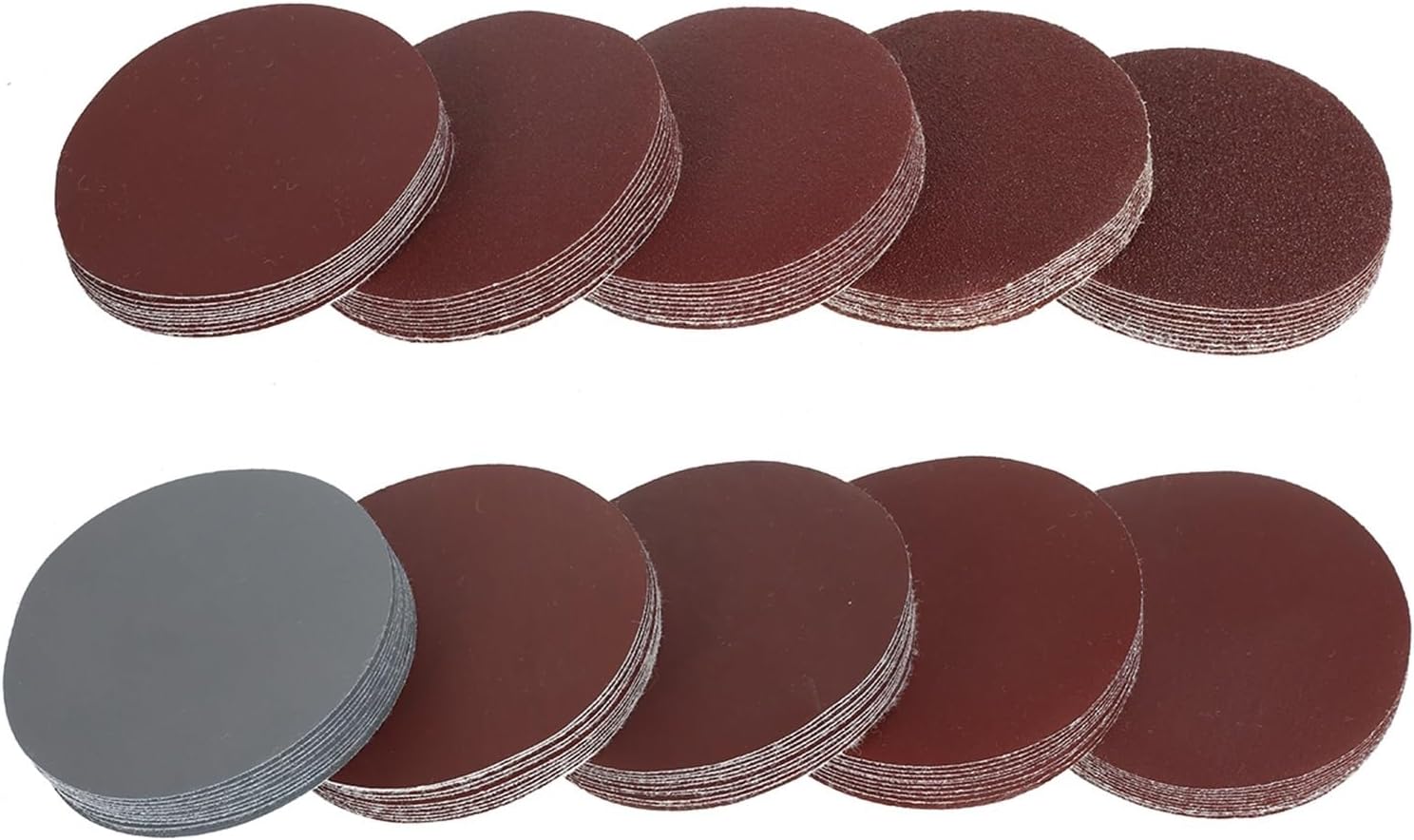 Sandpaper, Sanding disc,100pcs Sanding Discs 3 Inch Sandpaper 80-3000 Grit Sander Disc Pads Sanding Paper Sander Disk Abrasive Tools Polishing Pad