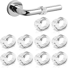 Butées de porte protection poignee porte Silicone PVC stop porte,10 Pack butee de porte interieur butée porte amortisseur porte Pour protéger l'intégrité des murs Meubles