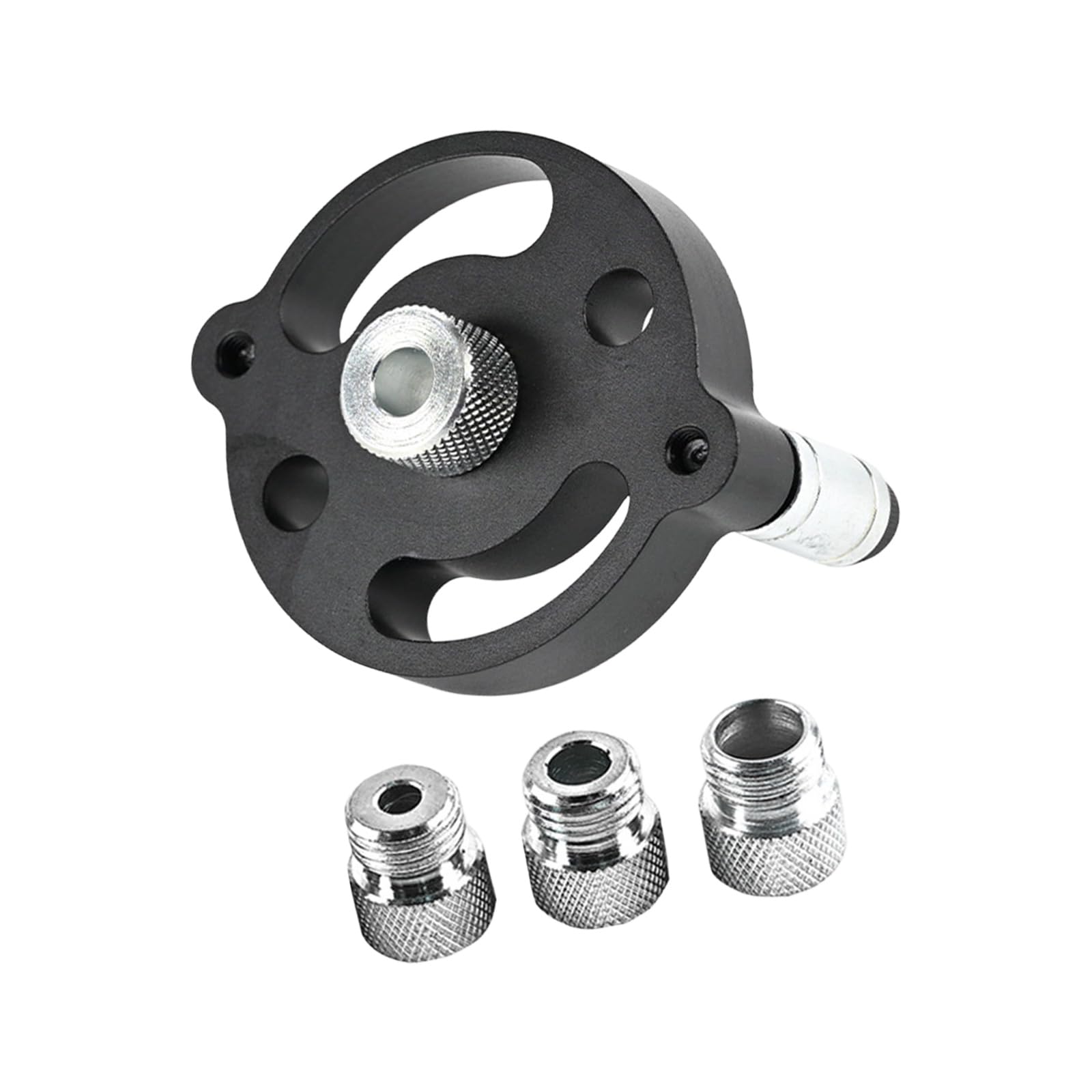 Professional Aluminum Dowel Jig Drill Guide Vertical Pocket Hole Jig Woodworking Hole Drill Positioner Locator Tool Accuracy Locator