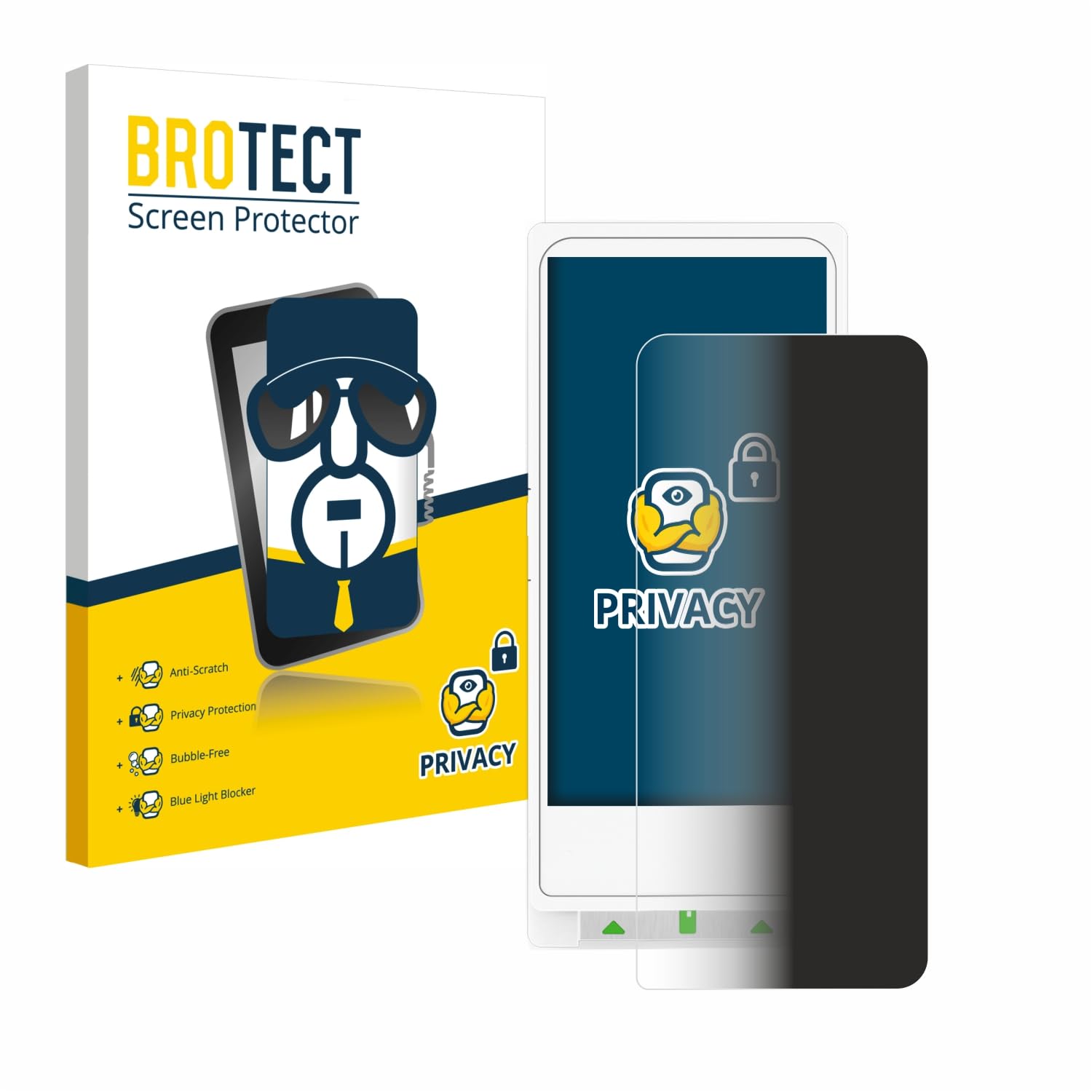 brotect Privacy Screen Protector compatible with Clover Flex [Anti-Spy, Protection-Film, Blue Light Filter]