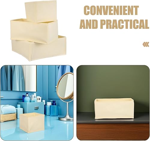 Miniatura 5 de 14pcs Sock Drawer Organizer Underwear Storage Box - Foldable Dresser Drawer Organizer - Clothing Storage Cube For Pants Shirts Shorts Home Use