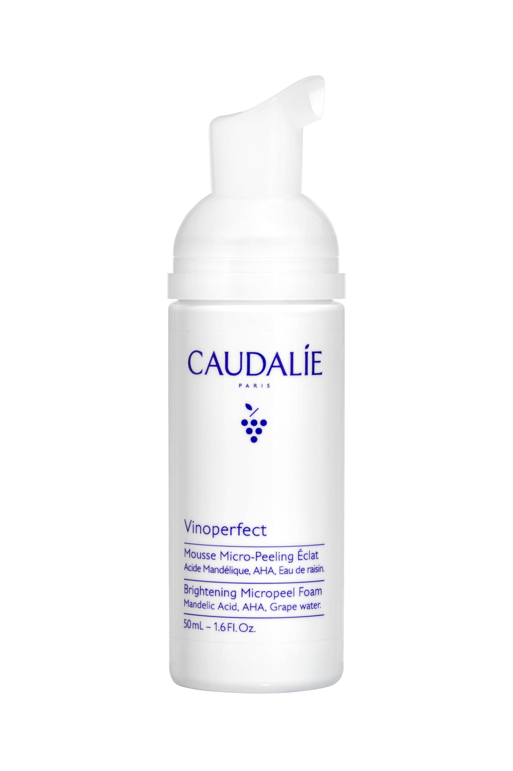 Caudalie Vinoperfect Brightening Micropeel Foam 50mL, White