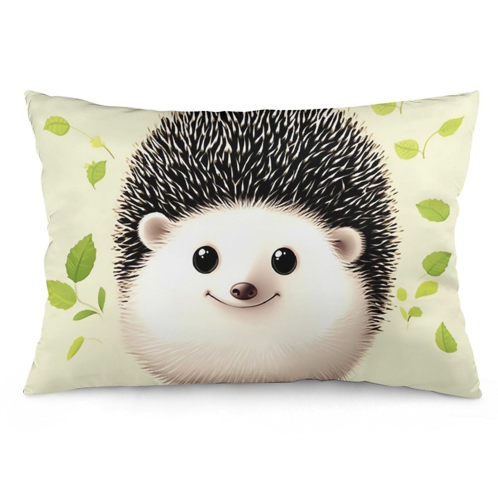 NTVOWPZO 2 Pack Decoration Throw Pillow Covers 20"x30" Pillowcases Covers Cute Hedgehog Pillowcases Modern Farmhouse Home Decor Sofa Cushions Covers for Couch Bed Living Room