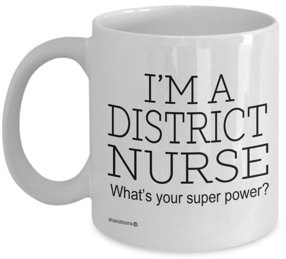 District Nurse Funny Gift Mug
