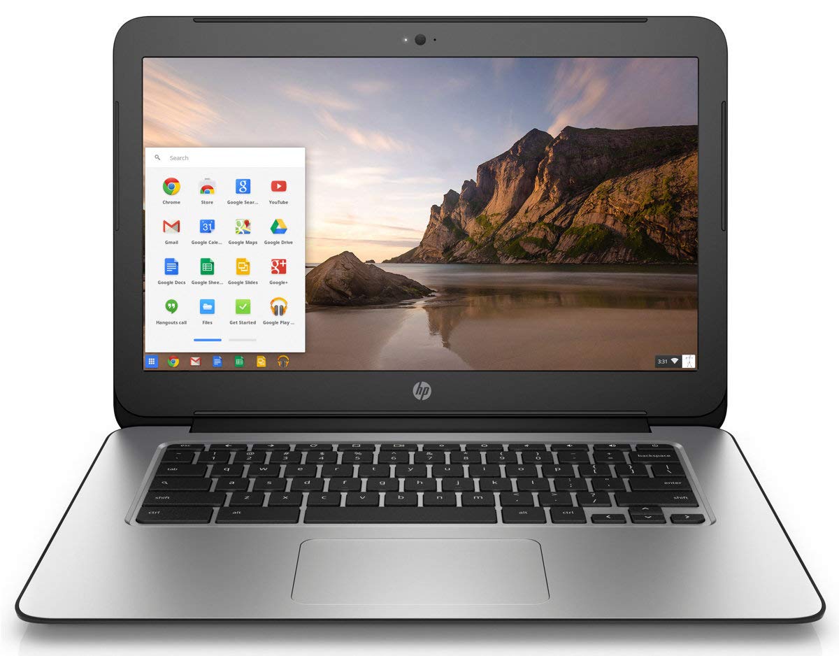 HP Chromebook 14 G3 Laptop - 14in Screen - 2.1GHz CPU, 4GB RAM, 16GB eMMC, Google Chrome (Renewed)