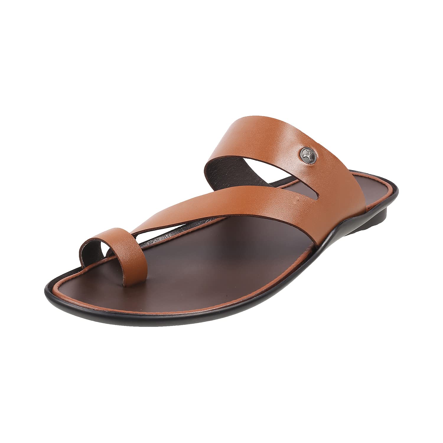 Mochi Men Tan Embossed Casual Stylish Slippers UK/9 EU/43 (16-636) (B09NR3YKM1) Amazon Price History, Amazon Price Tracker