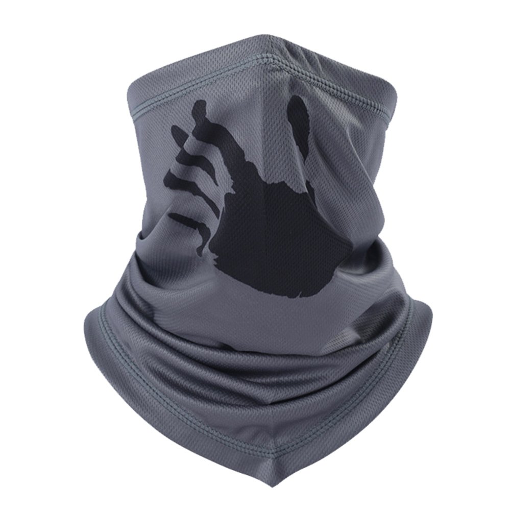 QCHOMEE Cache-Cou Col Nez Unisexe Masque Tour de Cou Moto Chaud Couvre-Cou Hiver Anti-Vent Foulard Tube Eté Extérieur Anti-UV Re