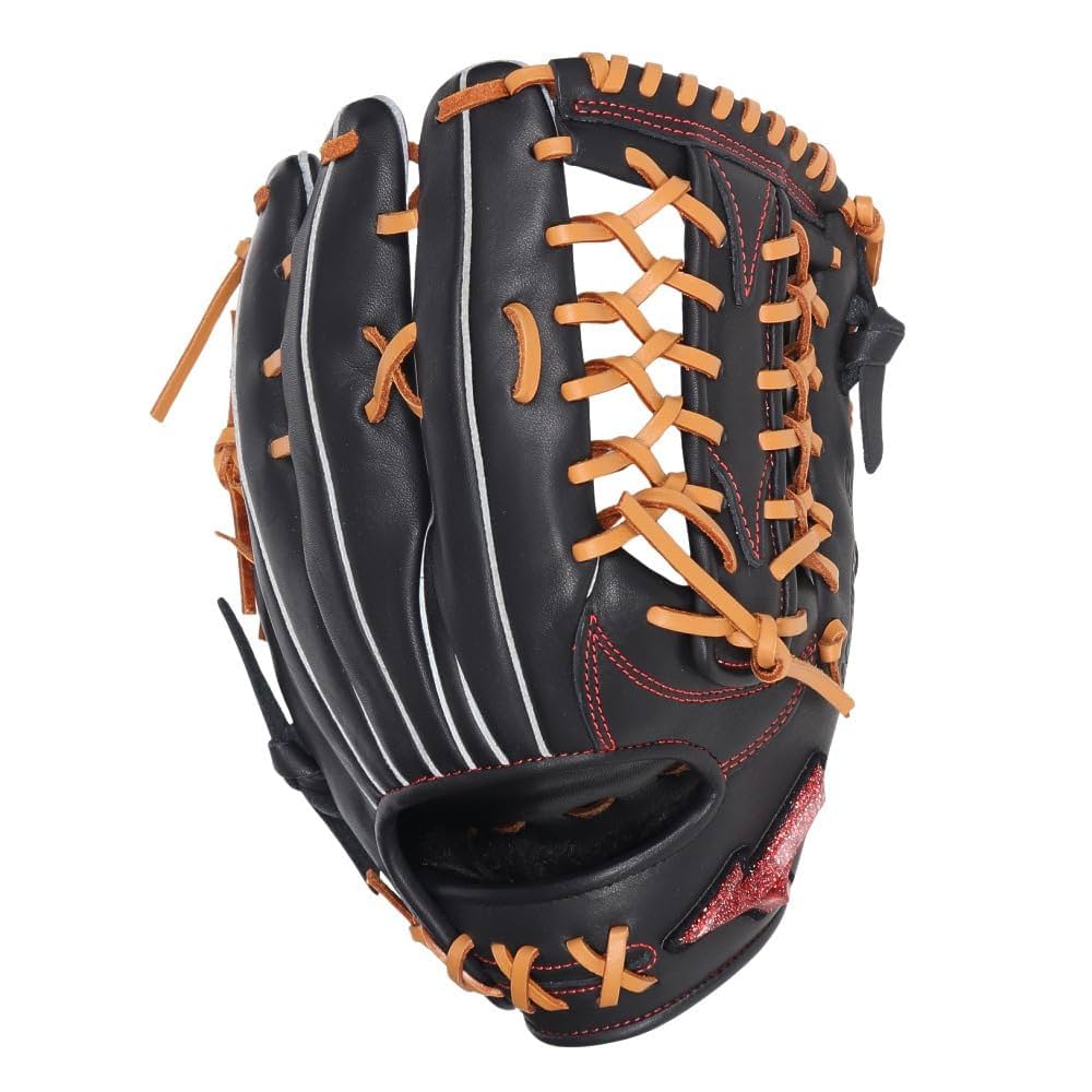新品未使用品ミズノ軟式用 WILL DRIVE RED IBE 外野手用グローブ MIZUNO ミズノ 軟式用WILL DRIVE RED IBE 外野手向け サイズ14