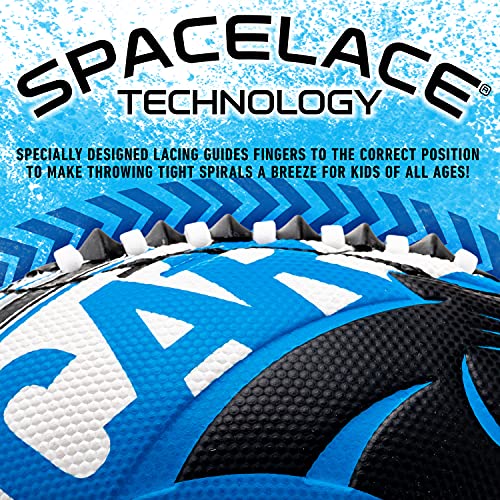 Franklin-Sports-NFL-Carolina-Panthers-Football-Youth-Mini-Football-85-Football-SPACELACE-Easy-Grip-Texture-Perfect-for-Kids