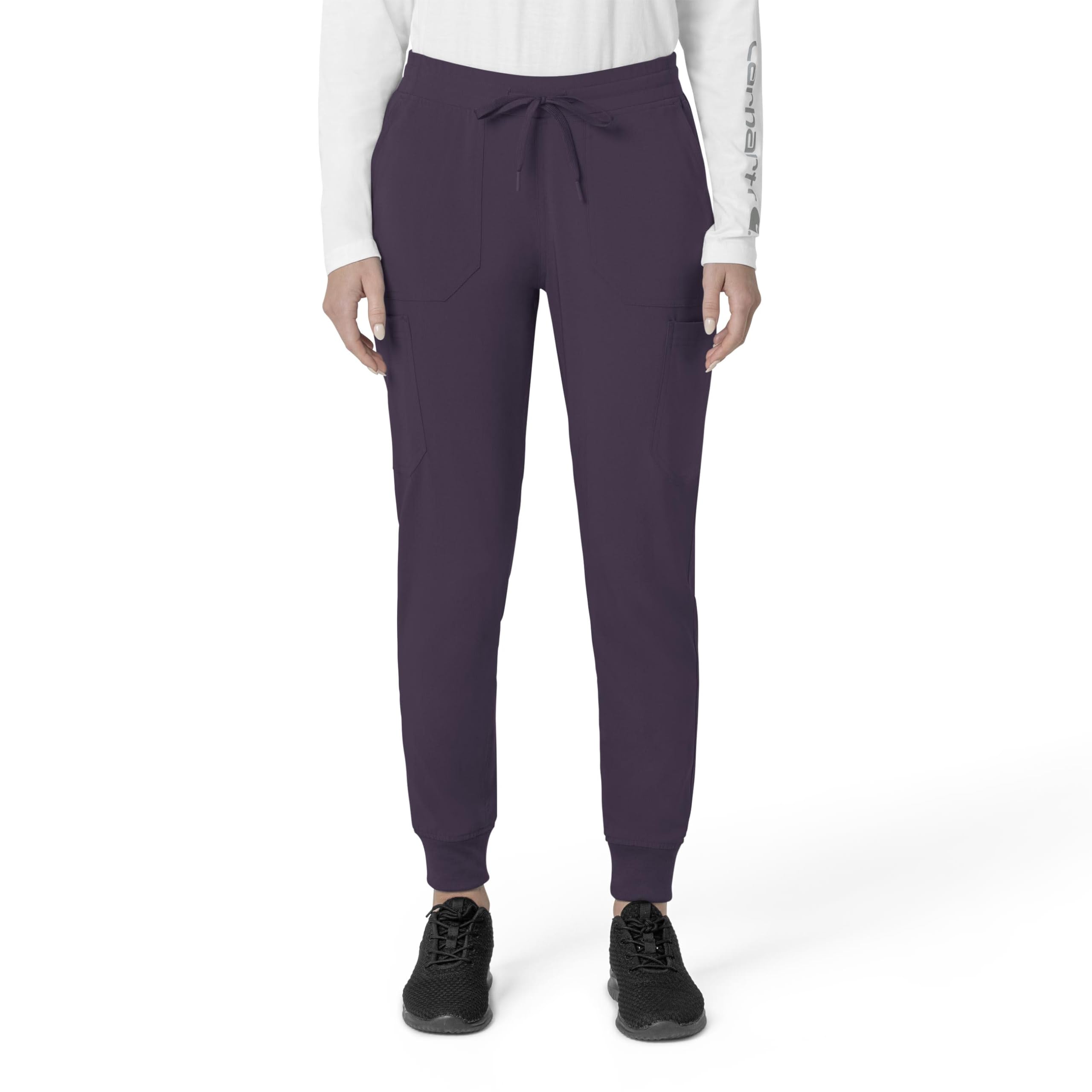 Carhartt Women's Cargo Jogger Scrub Pant Pantalones de Traje médico para Mujer