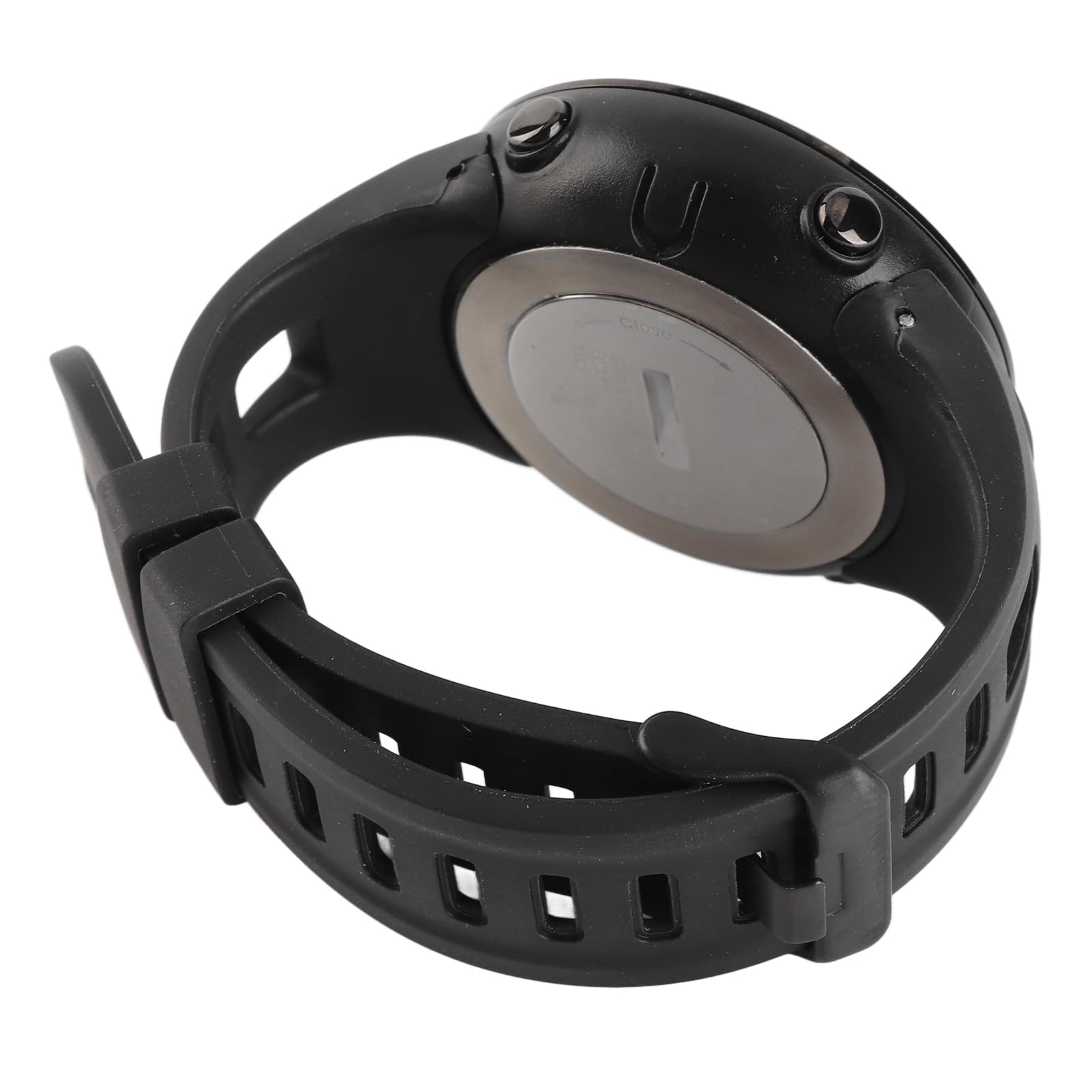 Montre baromètre de pêche, altimètre étanche pour pêcheurs (Noire)