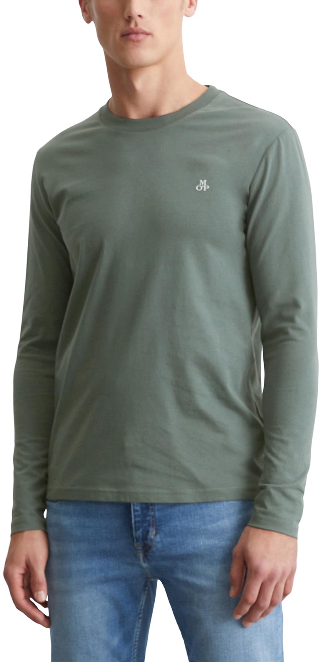 T-Shirt, Long Sleeve, Crew Neck, pr