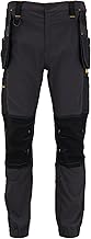 DEWALT Bainbridge Men's Elasticated Hem, Water-Resistant, Holster Pocket, Pro-Stretch Work Trousers