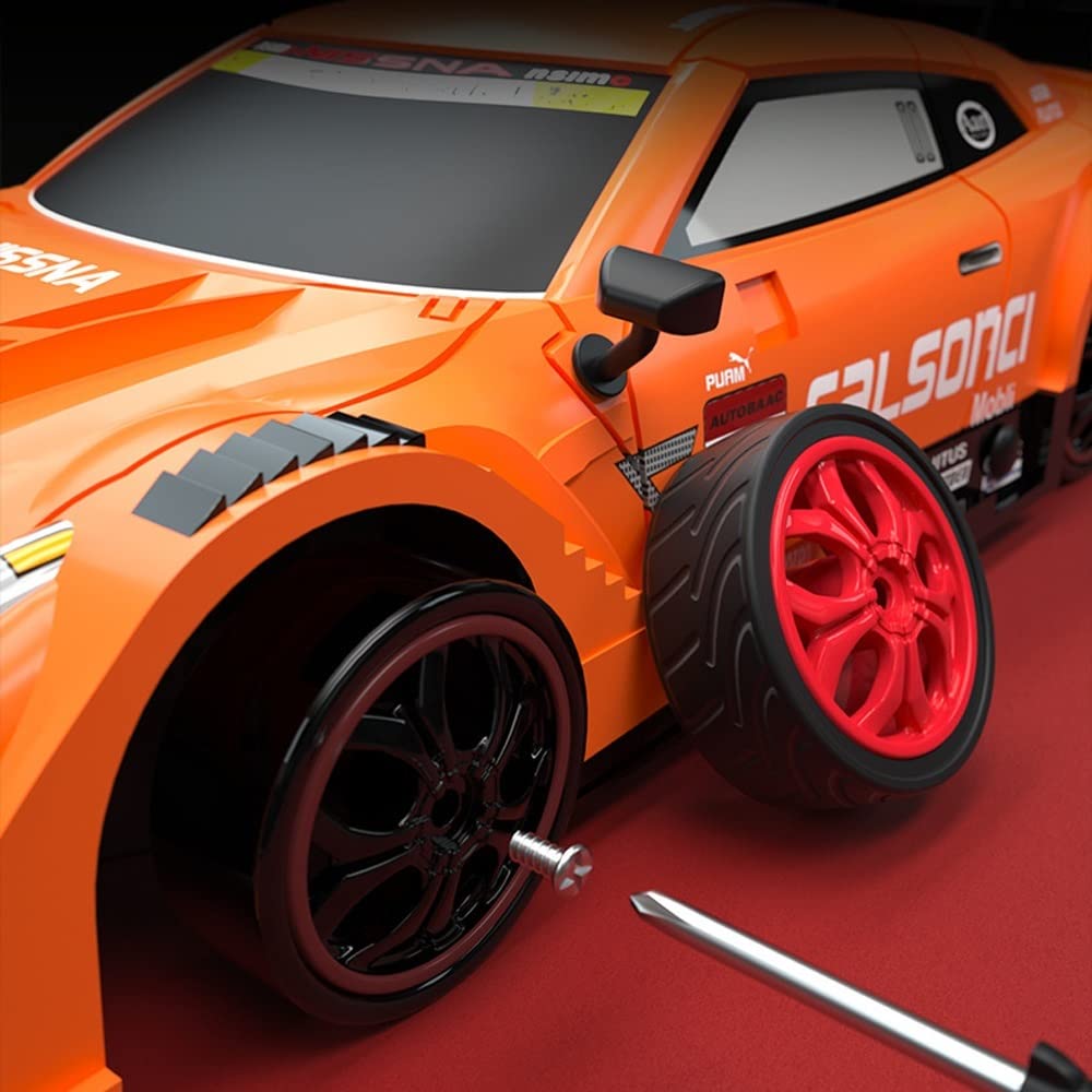 Amazon.co.jp: HJLXMF RC ドリフトカー 1/16 モデル GTR RC カー RTR