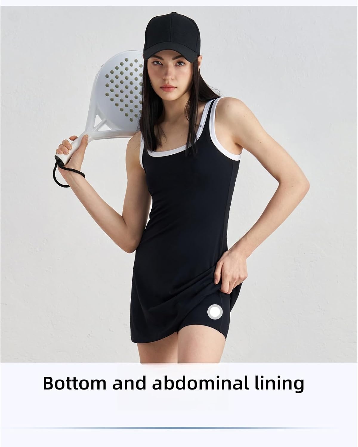 Block Design Pickleball Wear Tennis Dress Clothes Women Golf Tennis Wear Athletic Dress Sportswear