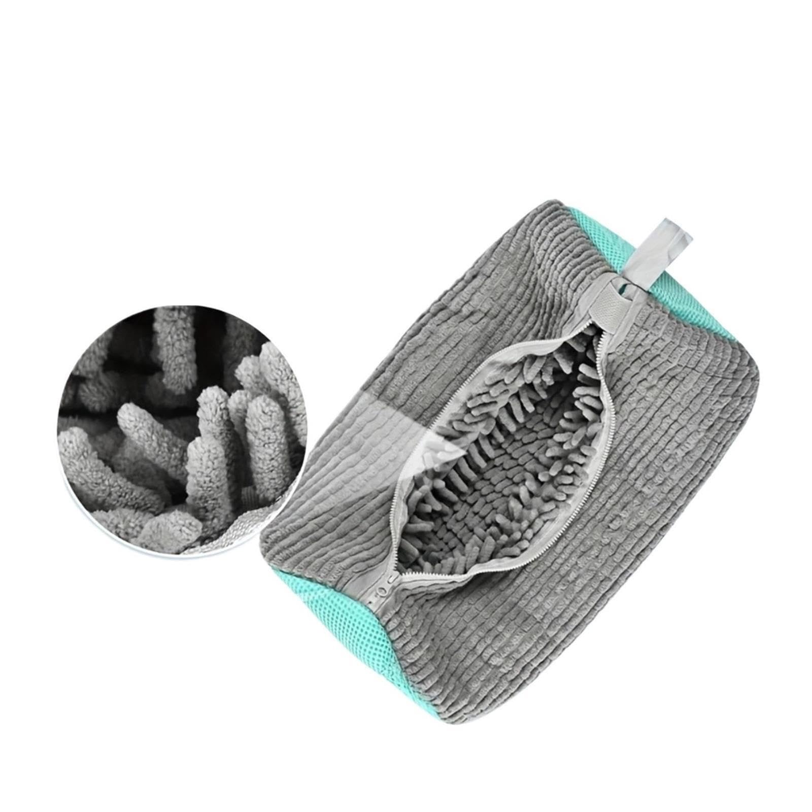 Schuhwaschmaschinenbeutel, Wäschesack For Waschmaschine Und Trockner(2pcs gray)