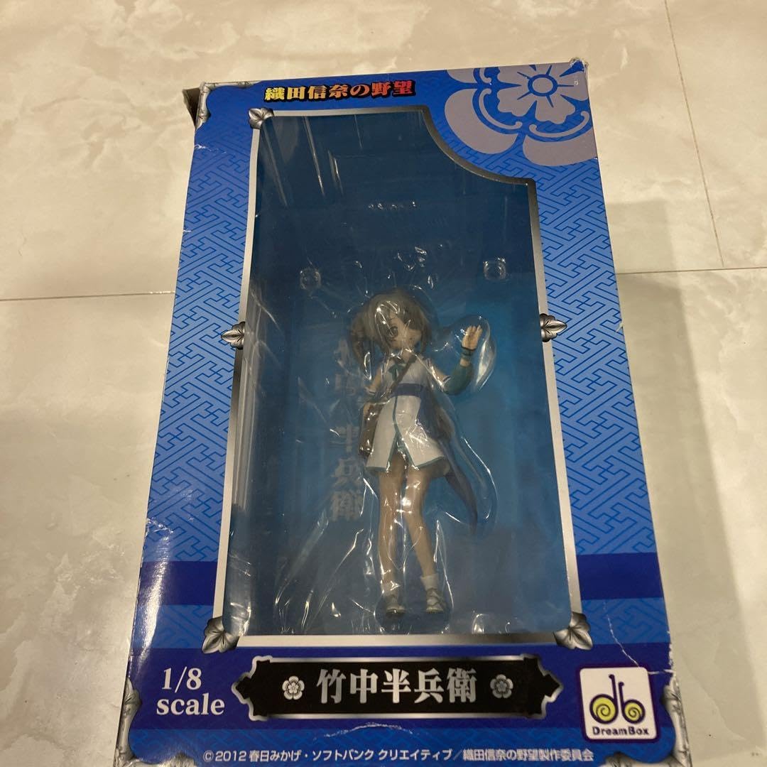 未使用 織田信奈の野望 DREAM BOX 竹中半兵衛 パパジーノ・プロダクツ 織田信奈の野望 DREAM BOX 1/8PVC 竹中半兵衛 - マイルストン