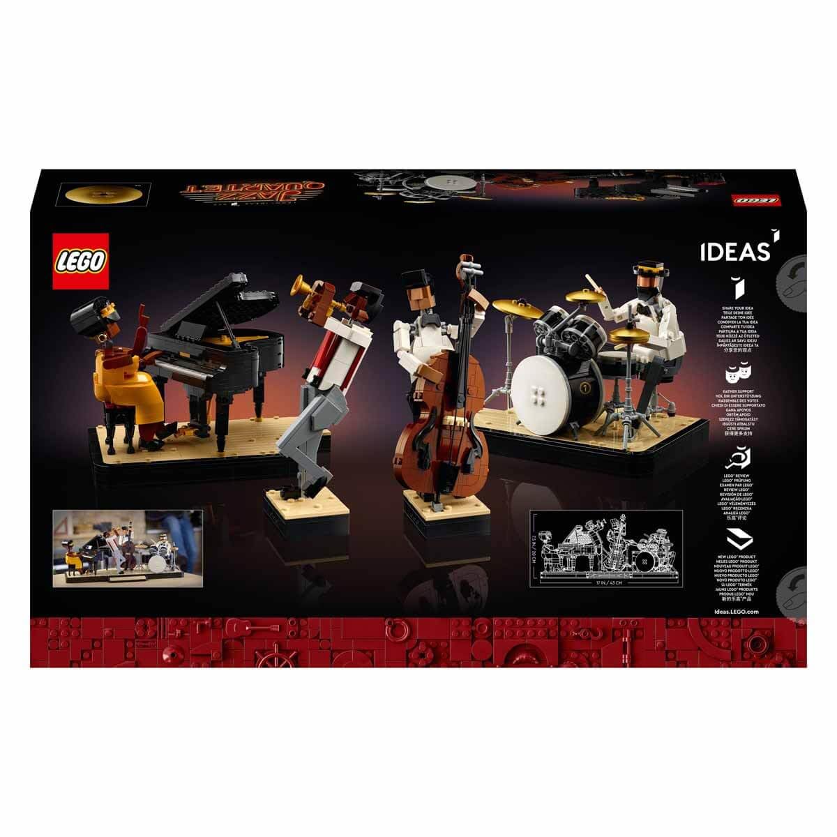 LEGO® Ideas 21334 Le quartet de jazz